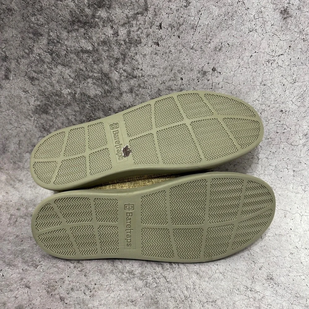 Baretraps Liam Sneakers Mens Size 11 Tan Textured Fabric Suede Heel Casual Shoes